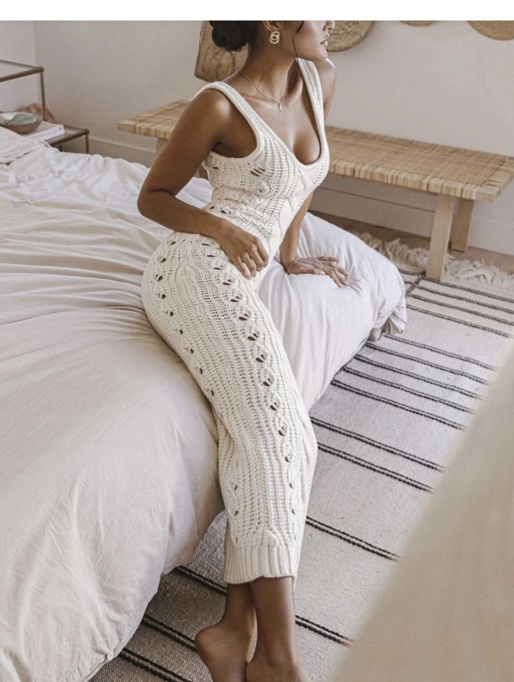 JLUXLABEL NWTs Ameri Cable Knit Dress - Picture 2 of 8